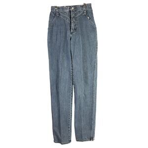Ozark Mountain Jean Company‎ Hi Rise Mom Bareback Denim Jean Pants Womens 7 EUC
